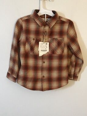 Zara Boys Flannel Shirt